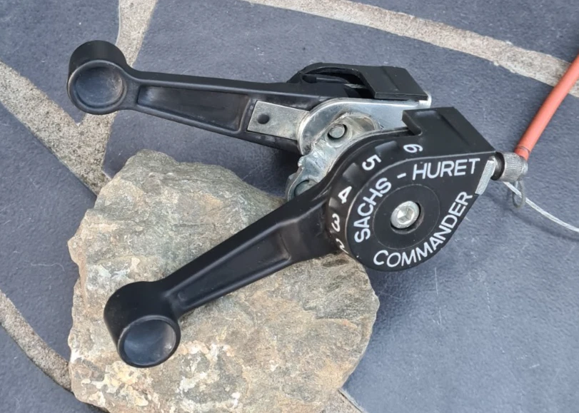 Original Sachs Huret Commander Schaltwerk 6-fach + Schalthebel 2x6 + Zubehör - Bild 3 von 4