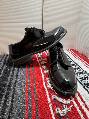 VIBRAM CORFRAM MENS USMC MILITARY OXFORD HIGH GLOSS DRESS SHOES - SIZE 9  1/2 | eBay
