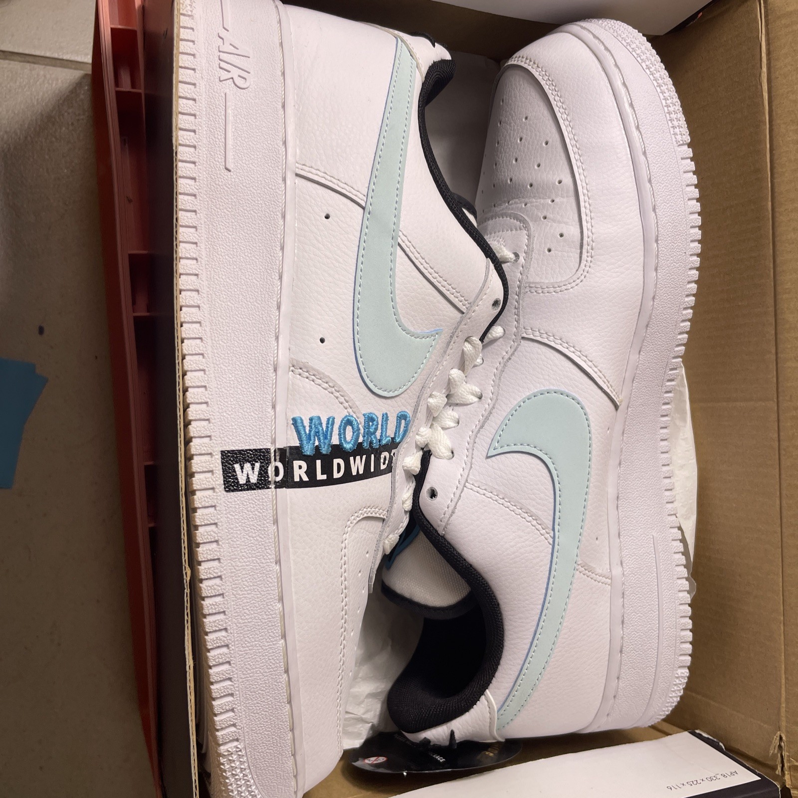 Nike Air Force One 07 Lv8 en todo el mundo con caja talla 11,50 NUEVO