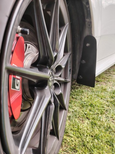Paraspruzzi Anteriori Coppia Per Yaris Gr Mk1 Mk2 In carbonio Plug&play - Picture 4 of 5