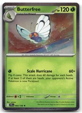 Butterfree 003/159 SV09: Journey Together Rare Holo Pokemon TCG NM