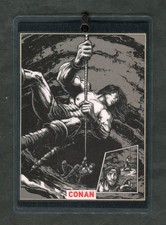 CONAN COMIC BOOK ART DOUBLE SIDED LAMINATED BOOKMARK, NEW! LOT #LG.1.