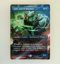 Loki, God of Mischief [Borderless Foil] #343 Precios | Magic