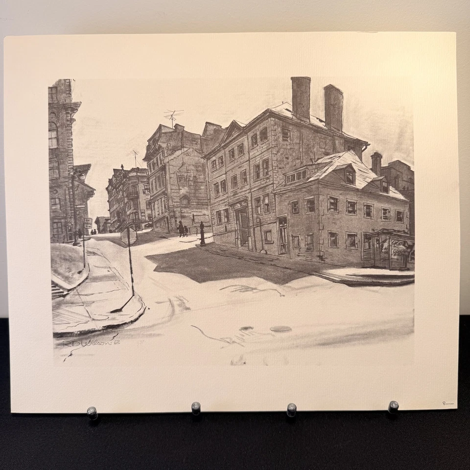 Portafolio litográfico Montreal 1964 “The Changing Scene” — 2 impresiones ✨ Foto 3 de 4