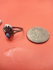 Sterling Silver Tested Unmarked Turquoise Bear Claw Ring Size 7.5 — photo 6