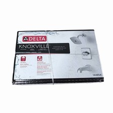 Delta Knoxville Tub and Shower Faucet in Chrome with Valve 144854