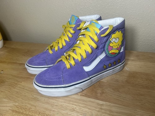 Lisa Simpson For President Vans Shoes Women Size 7