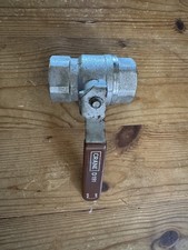 Kran D191 Hebelbet&auml;tigter Kugelhahn, 1,1/4" BSP Gewinde PN25