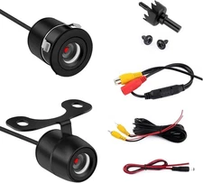 Pack-1 Car Rear View Camera Kit, 170 Degree Wide-Angle Dynamic Path Guide Line C