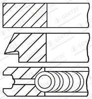 08-429300-00 Goetze Engine Kolbenringsatz FüR Alfa Romeo,Chrysler,Fiat,Lancia