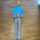 VINTAGE SUNSET MALIBU KEN DOLL 1968 MATTEL  RED SWIMSUIT SHORTS