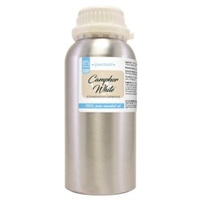 16 fl oz Camphor White Essential Oil 100 Pure Natural in Aluminum Bottle