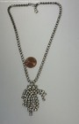 Vintage Icy Rhinestone Necklace 17g — photo 2