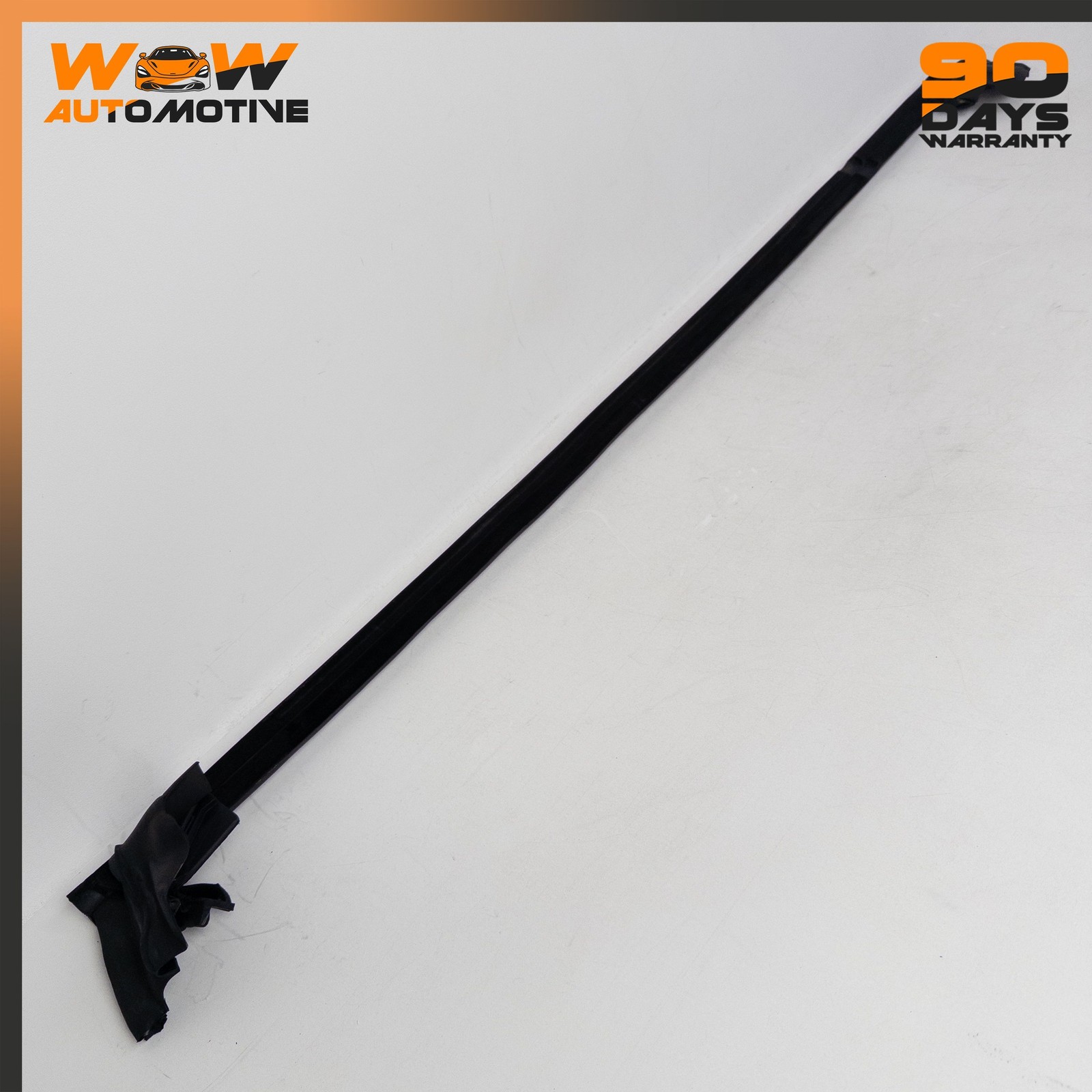 12-17 BENTLEY CONTINENTAL GTC GT FRONT LEFT DOOR MOLDING TRIM SEAL CHROME OEM