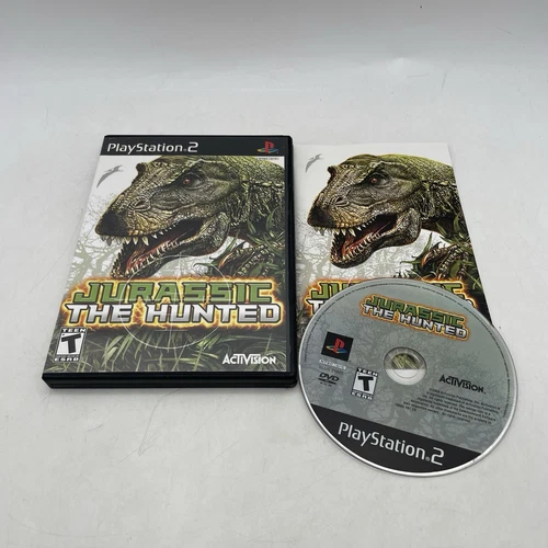 Jurassic: The Hunted (Sony PlayStation 2, 2009) PS2 - Complete CIB - Tested