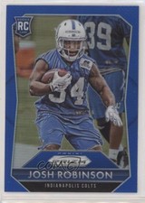 2015 Panini Prizm Rookies Blue Prizm Josh Robinson #252 0l1