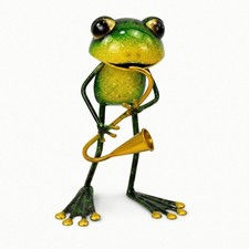 Frosch Deko Figur Stehend Froschfigur Vielseitig f&uuml;r Garten, Balkon