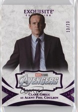 2021 Marvel Black Diamond Blue 13/23 Clark Gregg as Agent Phil Coulson #12 zy6