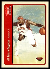 2004-05 Fleer Tradition Al Harrington Atlanta Hawks #175