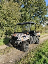 KIOTI MECHRON 2200 UTV Utility Vehicle 4x4 electric tip, low hours, like Kubota