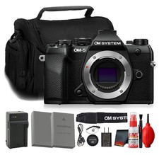 OM SYSTEM OM-5 Mark II Black Body 4K Camera Bundle