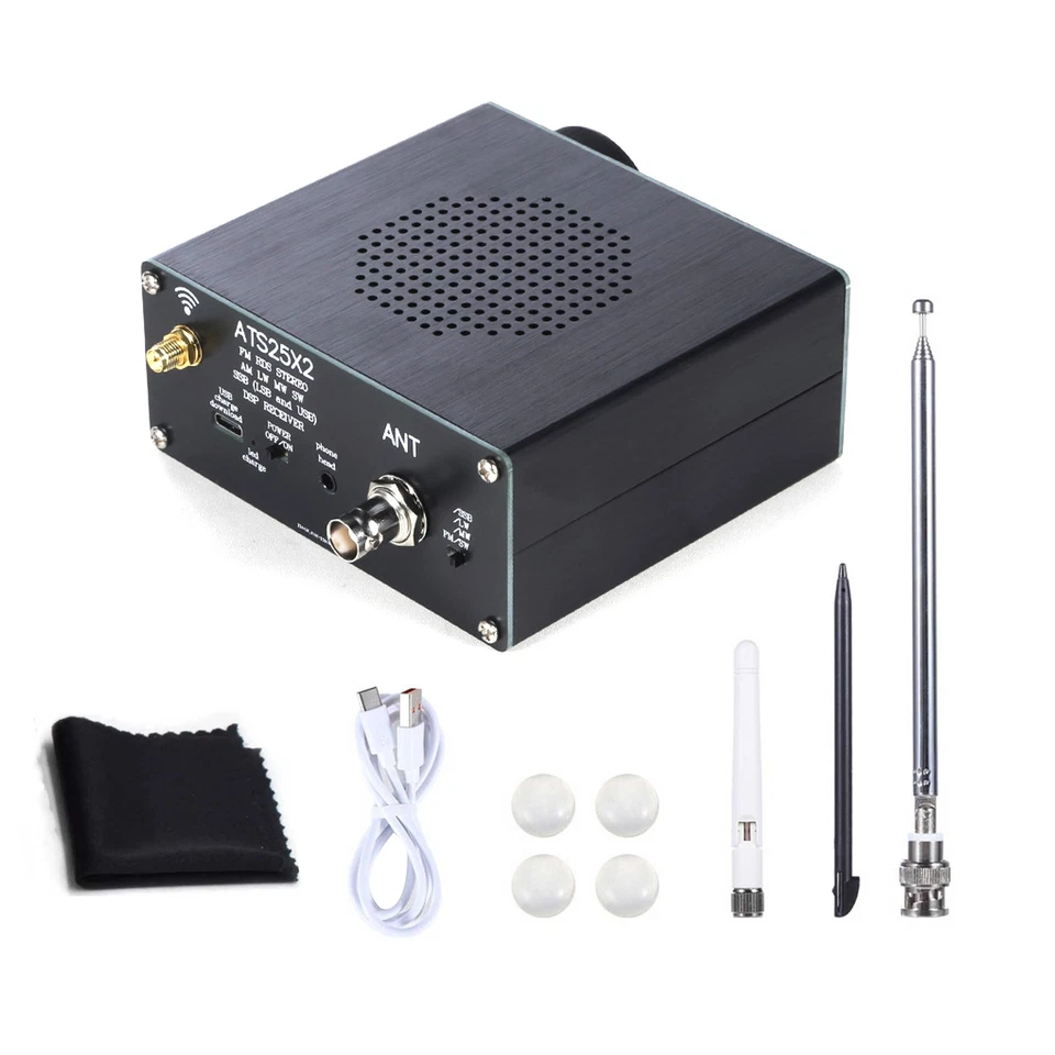 ATS25X2 WIFI Radio Receiver FM RDS AM LW MW SW SSB DSP Receiver w/ Touchscreen - Image 4 of 4