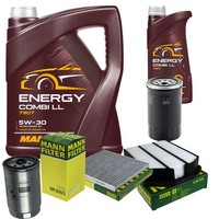 Mann Inspektionspaket 6L Mannol Energy Combi Ll 5W-30 FüR Kia Carens Iii 2.0