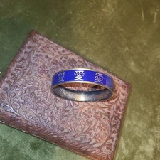 SHANGHAI TANG 青紫バングル「愛」