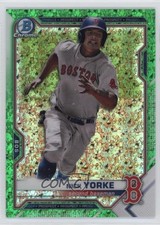 2021 Bowman Chrome Prospects Green Mini-Diamond Refractor 74/99 Nick Yorke 6o3