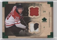 2013-14 Artifacts Horizontal Emerald Jersey/Patch 18/24 Brett Connolly Patch 2y6