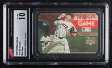 2007 UD Masterpieces Black Linen Frame 71/99 Tim Lincecum CSG 10 Gem Mint 0h1g