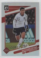 2021-22 Panini Donruss Road to Qatar Optic Holo Prizm Giovanni Reyna #164 u0u
