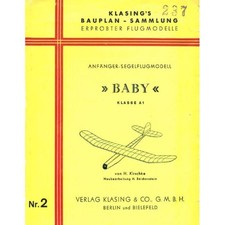 Bauplan Baby (Graupner-Edition) Modellbauplan