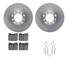 Dynamic Friction Company 6512-63167 Brake Rotor With 5000 Brake Pads And