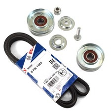 BOSCH Keilrippenriemen + Rollen für OPEL Astra H A04 Zafira B A05 1.7 CDTi