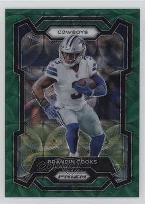 2023 Panini Prizm Green Scope Prizm 64/75 Brandin Cooks #71 03tv