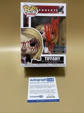 Jennifer Tilly Signed Bride Of Chucky Tiffany Bloody Funko 1695 Z