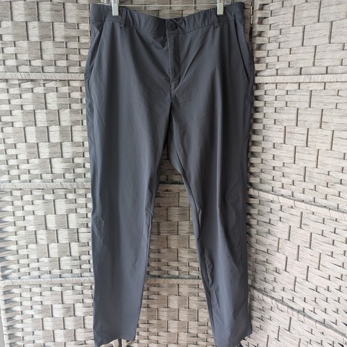 UNRL Golf Pants Dark Gray Apex Tapered Performance Mens XL Regular Minimalist