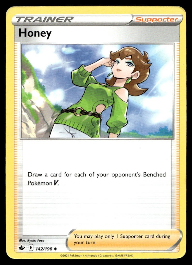 Honey 142/198 Pokemon Card Chilling Reign Uncommon Trainer Lightly Played D1