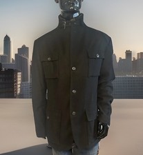 Military # Fieldjacket / Jacke # Gr. XL  # schwarz # Reverskragen # Weste