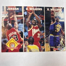 1993-94 NBA Hoops - Michael Jordan, Karl Malone, Dominique Wilkins #283
