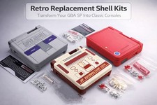 New Replacement Housing Shell with Screen Lens for Nintendo Game Boy Advance SP