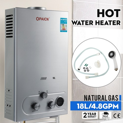 #ad 18L 36KW LNG Natural Gas Tankless Hot Water Heater On Demand Instant Boiler 5GPM $126.90