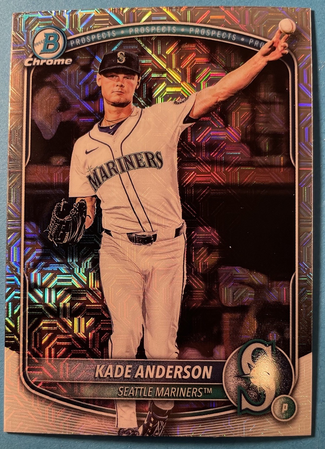 2025 Bowman Draft - Chrome Image Variation Kade Anderson #BDC-3 Mojo SP