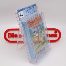 NES Nintendo Game SUPER TEAM GAMES - ROUND SOQ! CGC GRADED 9.6 A+! NEW & Sealed!