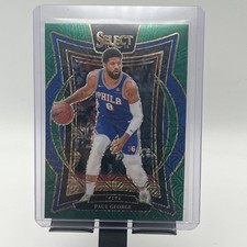 2024-25 Panini Select - Paul George - Green Mojo Prizm