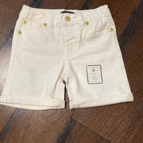 NWT kids 7 for all mankind pink romper and white shorts size 18 months lot of tw - Picture 9 of 16