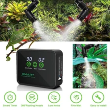 Reptile Terrariums Humidifier Mister Fogger Automatic Timer Spray Mist Fogger