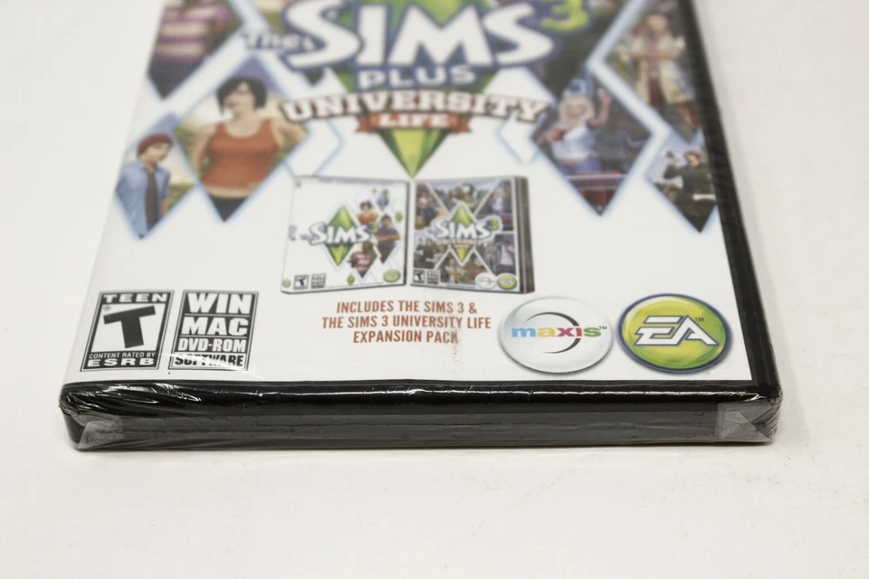 Sims 3 Plus University Life - Inc Game w/ Expansion - PC Life Sim - New See Desc - Image 4 of 4