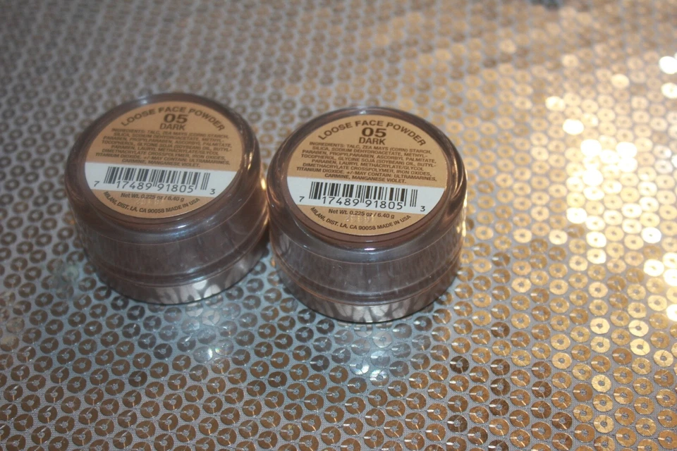 MILANI Loose Face Powder  #05 Dark Sealed /NEW LOT OF 2 + FREE EYE LINER NUDE  - Image 3 of 3